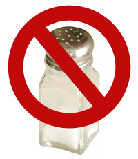 why is salt restricted on a diet?